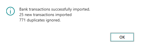 Banktransaktionen abgerufen