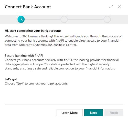 Connect Bank Accounts