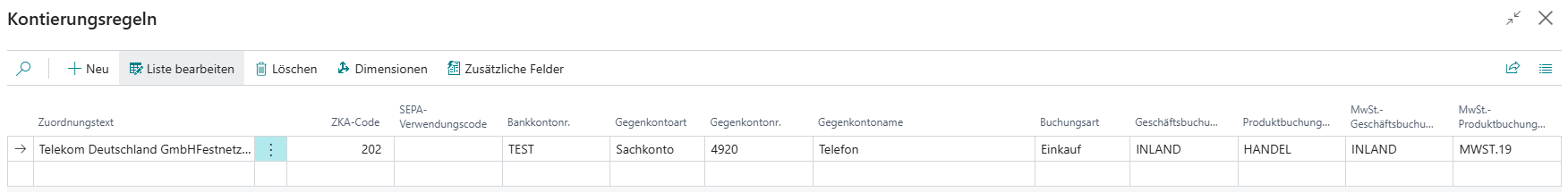 Reconciliation Rules